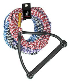 Water Ski Rope 75 ft. 4-section Tractor Handle