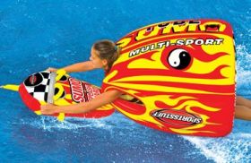 Sumo & Splash Guard Inflatable Tube Combo