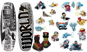 Stick-O-Rama W/ Dc Wakeboard